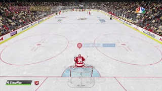 NHL 19- practicing goalie- All Star