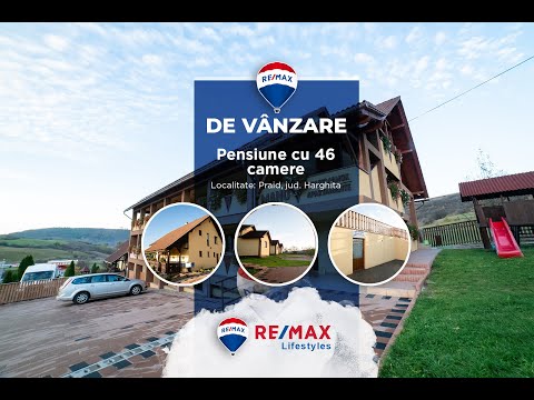 De vânzare pensiune 46 camere în Harghita, Praid