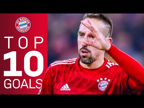 Franck Ribéry - Top 10 Tore für den FC Bayern