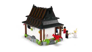 LEGO® NINJAGO® 71858 Kovárna Čtyři zbraně: 15 let NINJAGO