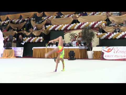 Kravtsenko Ksenija, born 2005, hoop, Tallin, Estonia , coach Ratsejeva N., Tjomuskina J.