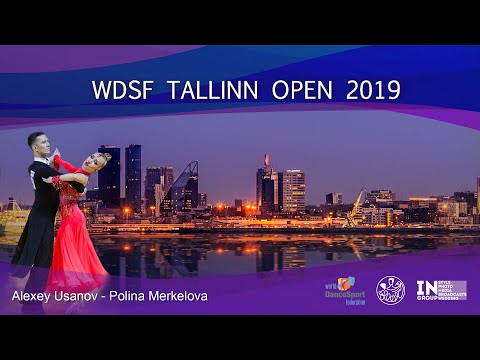 Alexey Usanov - Polina Merkelova | R3 Viennese Waltz | Tallinn Open 2019