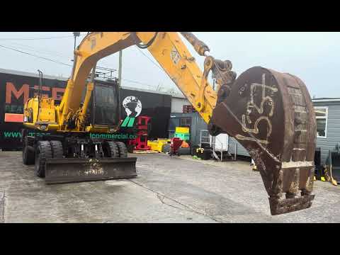2007 JCB JS 160 rubber duck / wheeled excavator..1 - Image 2