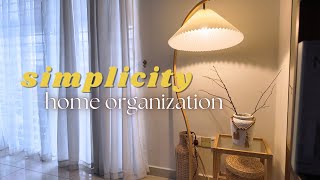 Home organization with IKEA products, matcha caffe latte, lifevlog • the power of simple monologue🌻