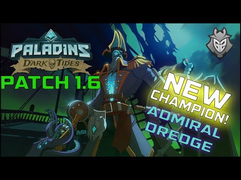 Paladins Pro | Patch 1.6 PTS Dredge Gameplay Commentary! | G2 Vex30