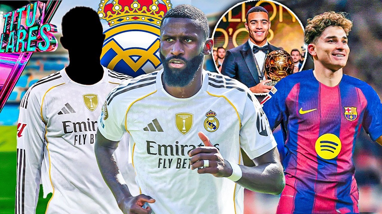 ¡Madrid se queda sin defensa! Suena refuerzo | ¿Al Barça? Habló Julián | Greenwood Balón de Oro