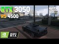 GTA V Ryzen 5 4500 Nvidia RTX 3050 8GB