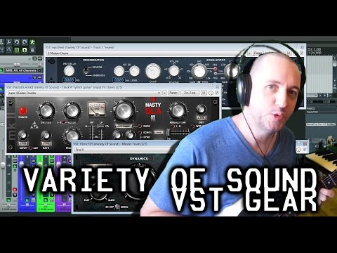 My Variety Of Sound's VST Gears (Doubling with NastyDLAMkII vst)