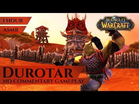 Durotar - Gameplay, No Commentary, ASMR (1 hour, 4K, World of Warcraft Vanilla)