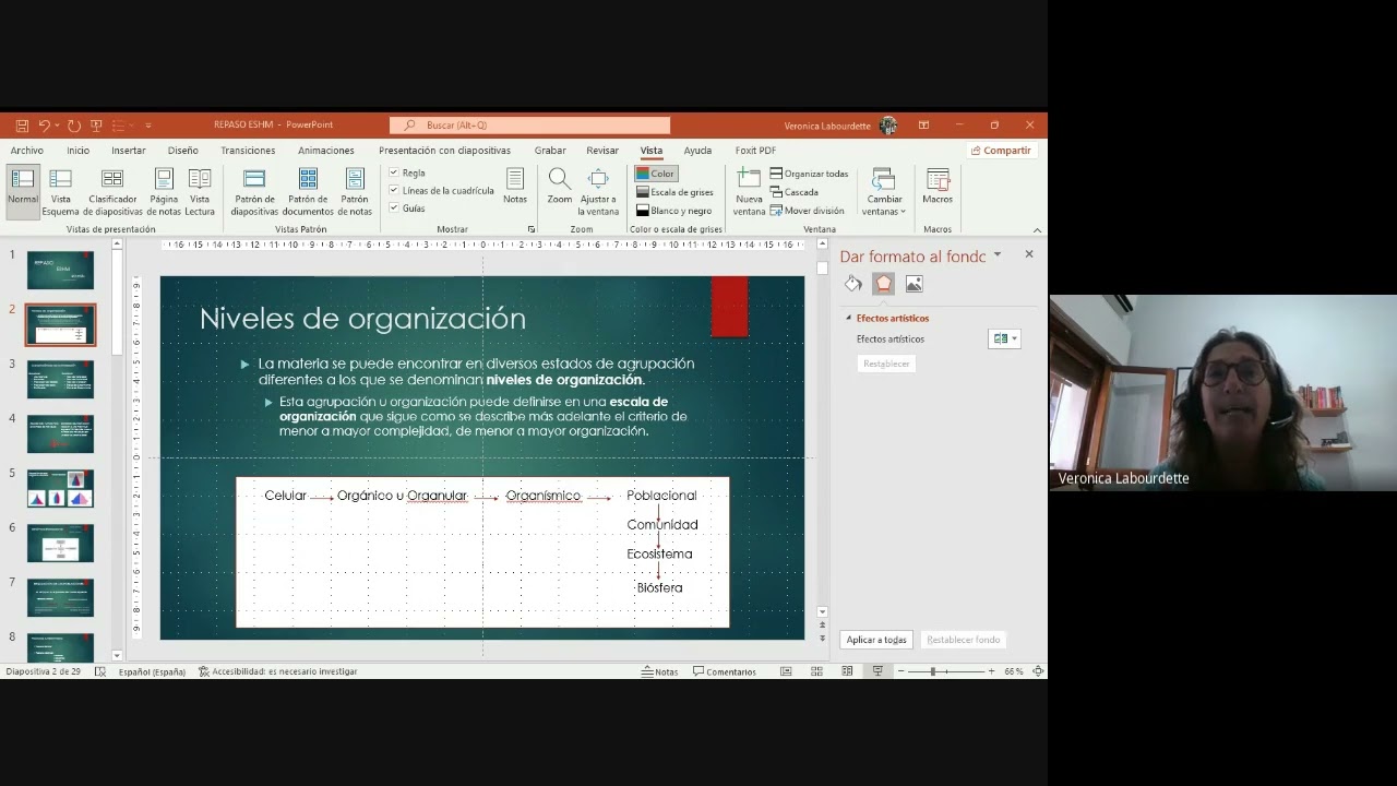 Clase de Repaso SHYSM - Integrador Biología - Prof Veronica Labourdette