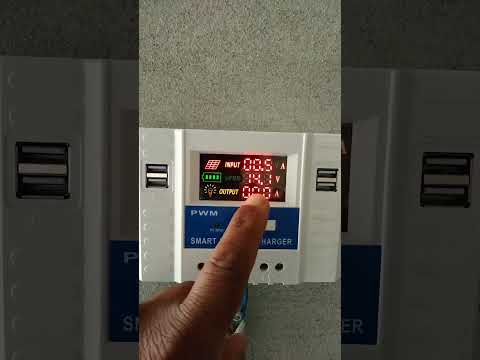 PWM solar charging controller working #shorts #youtubeshorts #mrfahidelectricdiy