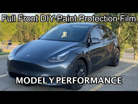 Full Front DIY PPF - Tesla Model Y!