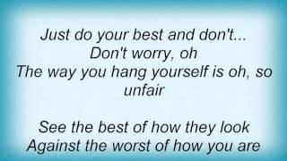 Morrissey - Do Your Best And Don&#39;t Worry Lyrics