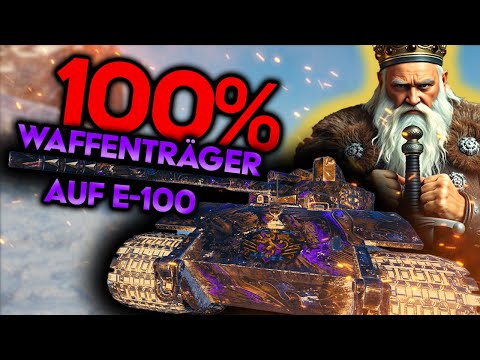 Der KÖNIG der AUTOLOADER - Waffenträger auf E-100 in [World of Tanks]