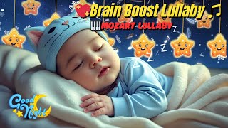 Deep Baby Sleep in 3 Minutes ♫ Brain Boost Lullaby ♥ Mozart Brahms Sleep Music