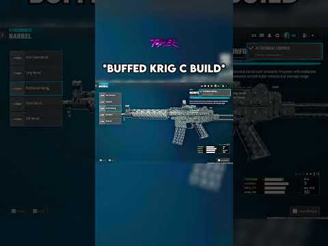 *BUFFED* KRIG C BUILD IS BROKEN ON WARZONE 👑 #warzone #callofduty #bo6 #rebirthisland #cod #shorts