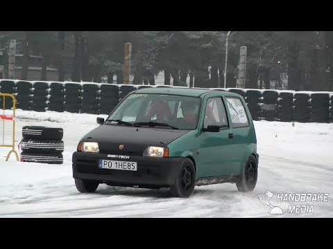 Tomasz Porawski, Fiat Cinquecento - I SuperOES Tor Poznań - 26.01.2019