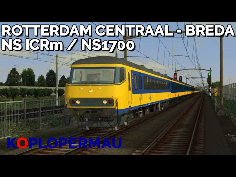 Train Simulator 2021: Rotterdam Centraal - Breda met ICRm en NS1700!
