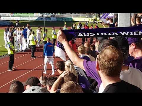 Siegfeier mit der Mannschaft in Hartberg