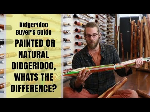 Buy a Didgeridoo Guide - 6 of 11 - Painted or Natural Didgeridoo, whats the difference
