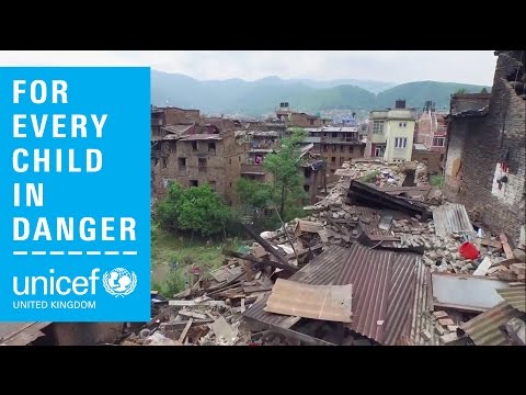 Nepal earthquake - amazing drone footage after earthquake