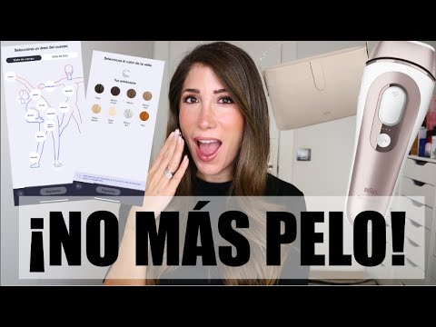 MI OPINIÓN SOBRE LA LUZ PULSADA DE BRAUN | Cómo utilizar la skin-i expert paso a paso! Publi