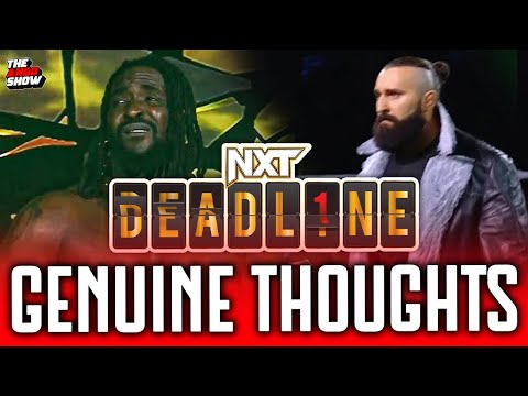 My Genuine Thoughts on WWE NXT Deadline! (New Champ! HUGE Return & More!)