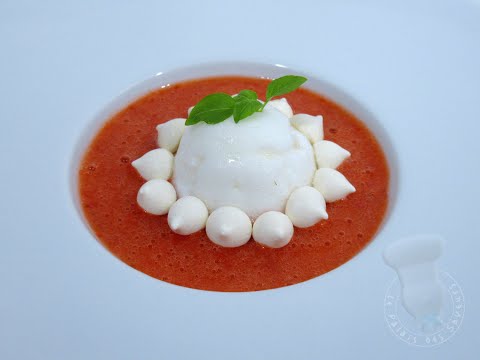 Recette de l'île flottante aux fraises