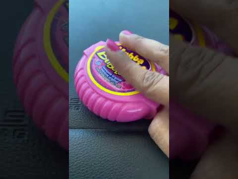 Hubba bubba bubble gum tape Candy 🍭🍬🍭#shorts  #hubbabubba #bubblegum