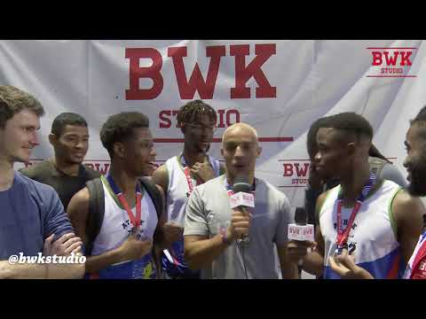 Interview Athle 92 - 4x100m 4x200m TCM - Coupe de France 2019 - Blois