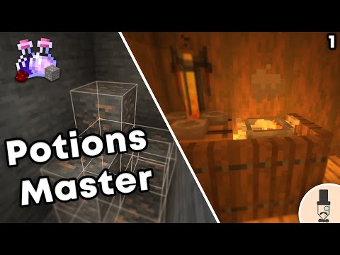 Potions To Improve Mining! | Potions Master Mod Full Showcase [1.14.4 - 1.18.1]