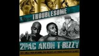 [NEW] 2Pac ft. T-Bizzy and Akon - Troublesome (DJ Moey Remix)