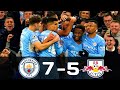 Manchester City vs Leipzig 7-5 (agg) Extended Highlights & Goals - Champions League 2021-2022