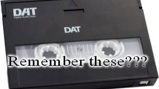 DAT Tapes - Remember these? Music Biz 101