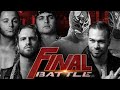 Flip Dragon Lee Titan Vs Bullet Club Highlights HD ROH Final Battle 2017 ROH 6 Man Tag Champions