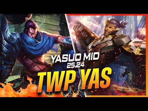 TheWanderingPro - Yasuo vs Sylas MID Patch 25.24 - Yasuo Gameplay
