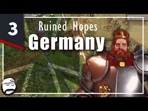 Civ 6 Germany Episode 3 - Let's Play Civilization - Gameplay on Deity level
