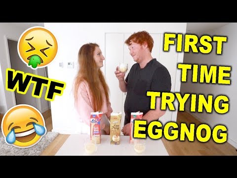 AUSTRALIANS TRY EGGNOG FOR THE FIRST TIME | TASTE TEST (AUSTRALIANS TRY EGGNOG FOR THE FIRST TIME | TASTE TEST)