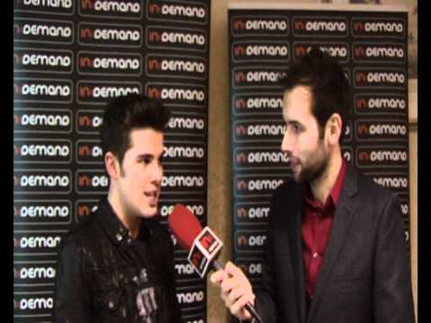 Romeo & Joe McElderry backstage @ CFK