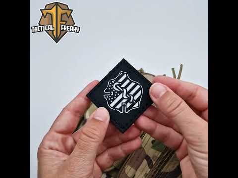 EMS Fire Fighter Police Support Emblem Laser Patch