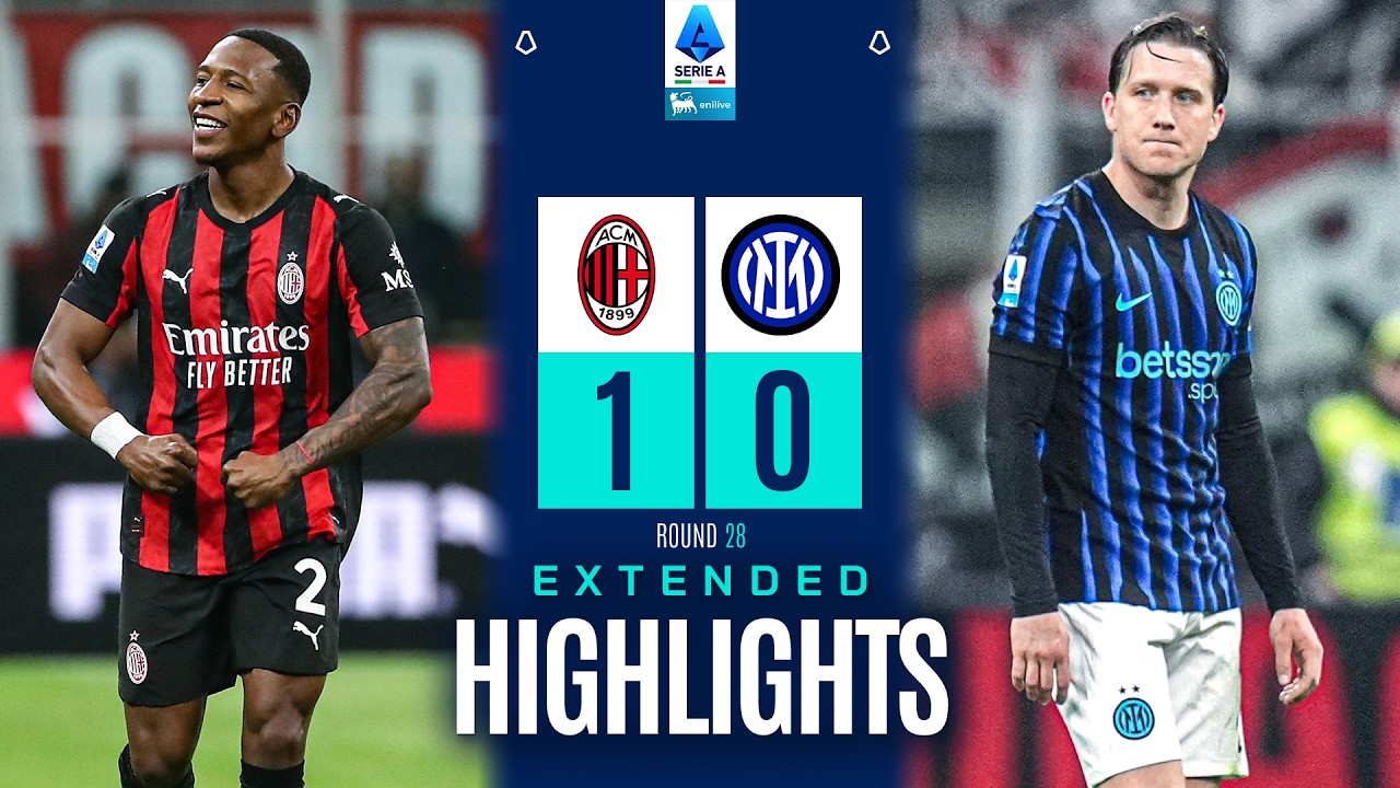 MAXI SINTESI MILAN-INTER 1-0 | EXTENDED HIGHLIGHTS | SERIE A ENILIVE 2025/26
