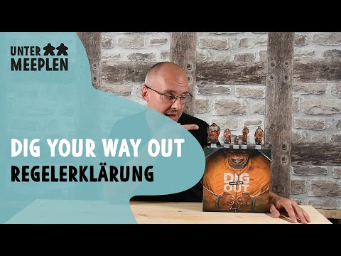 Dig your way out - Brettspiel - ausführliche Regelerklärung