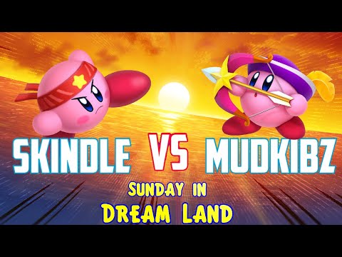Skindle (Fighter) vs Mudkibz (Archer) - Kirby Fighters 2 - Sunday in Dream Land #1 Loser's Quarters