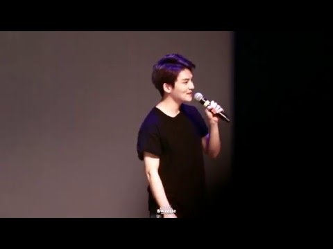160406 틴탑 리키 Ricky "Good morning" @Teentop US Live Tour Rehersal in Chicago