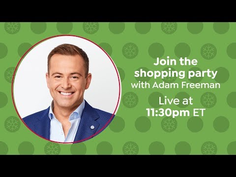 Holiday Host Pick Shopping Party with Adam Freeman
