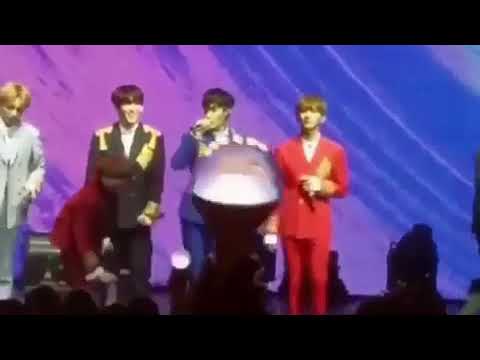 170818 DK SPEAK ENGLISH 💕 SEVENTEEN DIAMOND EDGE IN Chicago