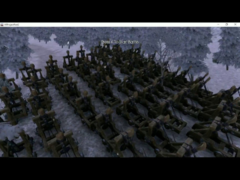 500 catapults Vs 5000 Footman - Ultimate epic battle simulator