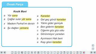 Eğitim Vadisi 10.Sınıf TDE 9.Föy Halk Edebiyatı Şiiri 1 Konu Anlatım Videoları