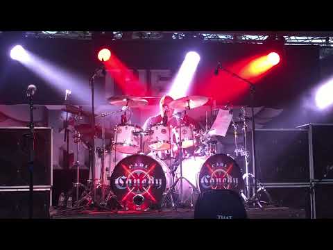 DRUM SOLO Carl Canedy - The Rods - Cortland, NY