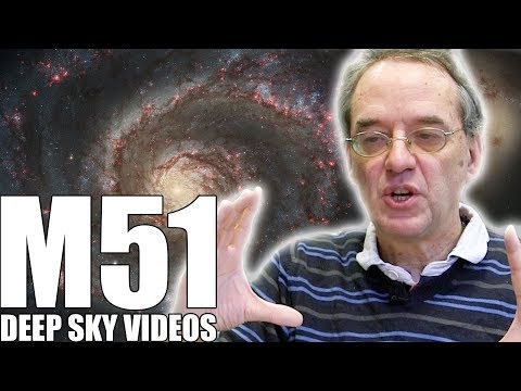 M51 - The Whirlpool Galaxy - Deep Sky Videos